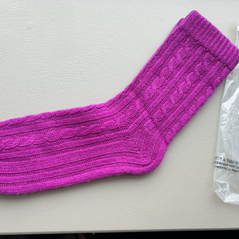 100% Cashmere SOCKS!!- Portolano